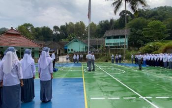 Upacara Pembukaan MATSAMA MAN 4 Garut di Lapangan Outdoor Begitu Meriah