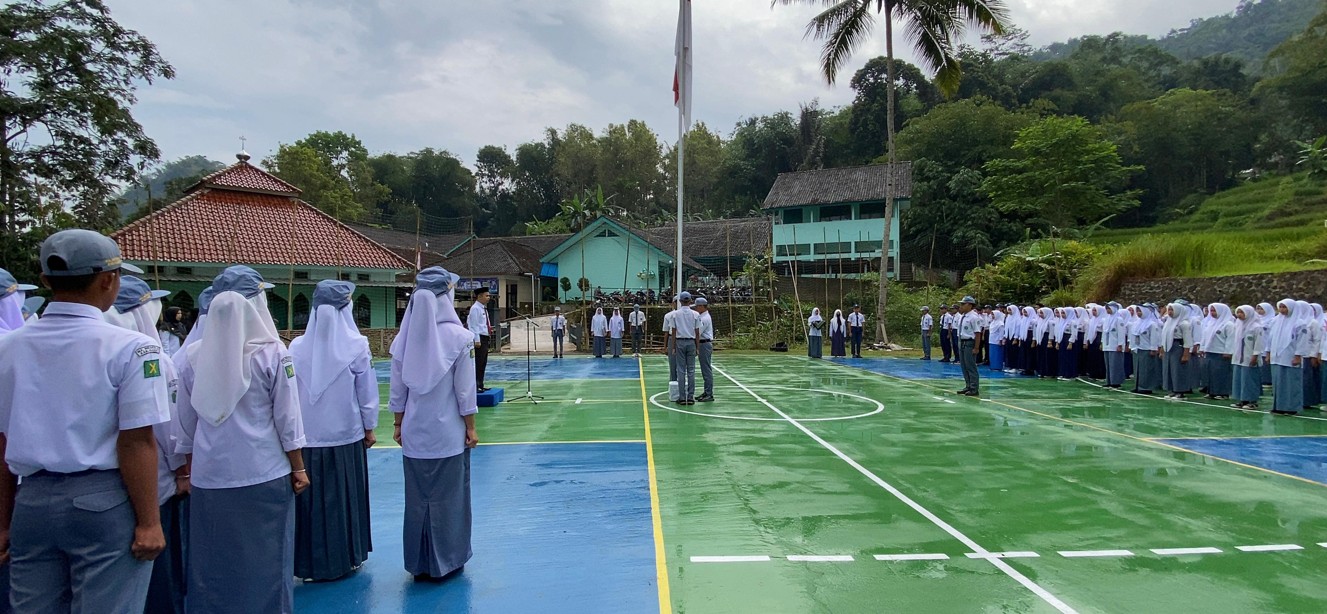 Upacara embukaan MATSAMA MAN 4 Garut tp 2025 2026