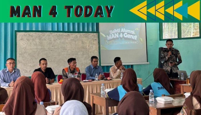 Alumni MAN 4 Garut Gelar Bakti untuk Inspirasi Siswa Melalui Jurnalistik dan Public Speaking