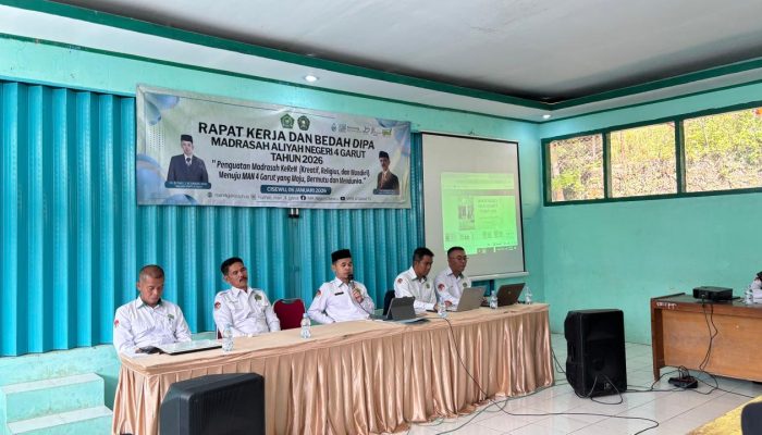 Perkuat Sinergi, MAN 4 Garut Gelar Raker dan Bedah DIPA 2026 Demi Wujudkan Madrasah Mendunia
