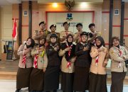 Gagah dan Presisi, Siswa MAN 4 Garut Pukau Cisewu Lewat Pengibaran Merah Putih di HUT Pramuka 2026