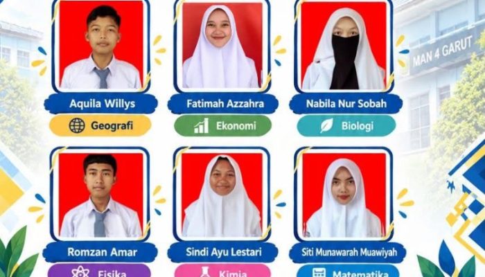 6 Siswa MAN 4 Garut Siap Berlaga di OMI 2026
